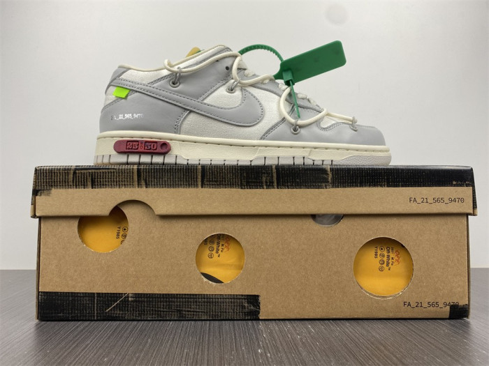 Nike Dunk Low Off-White Lot 25  DM1602-121