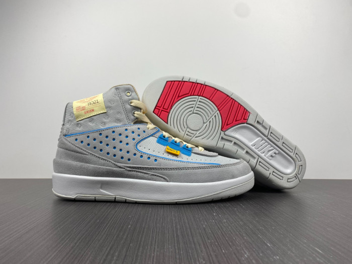Jordan 2 Retro Union  “Grey Fog”  DN3802-001