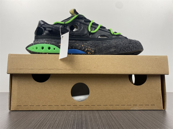 Off-White x Nike Blazer Low "Black / Green"  DH7863-001