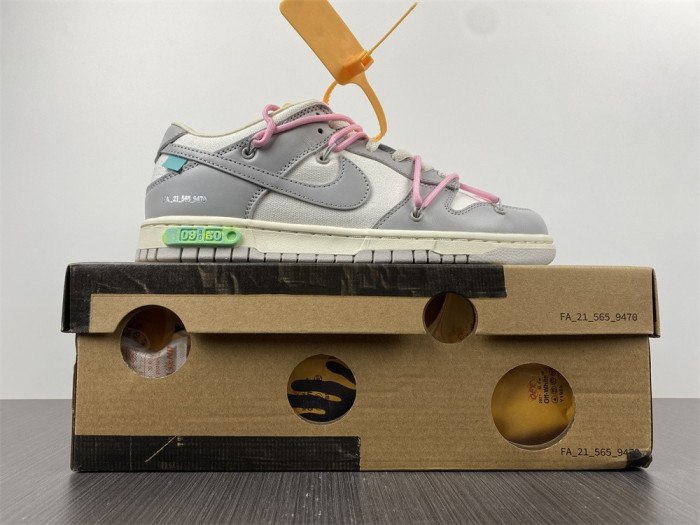 Nike Dunk Low Off-White Lot 9  DM1602-109