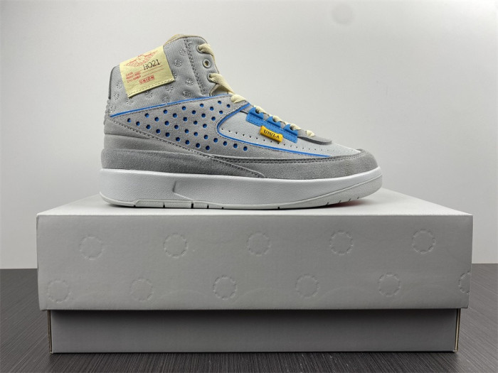 Jordan 2 Retro Union  “Grey Fog”  DN3802-001