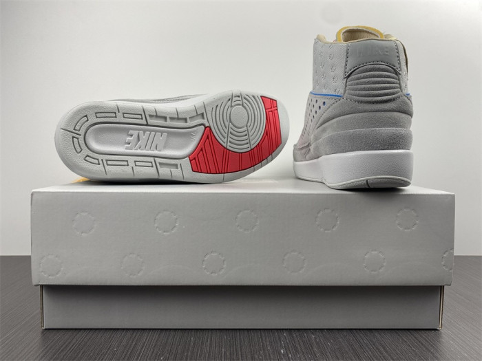 Jordan 2 Retro Union  “Grey Fog”  DN3802-001