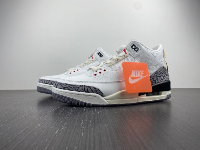 Air Jordan 3 White Cement Reimagined Shoes  DN3707-100