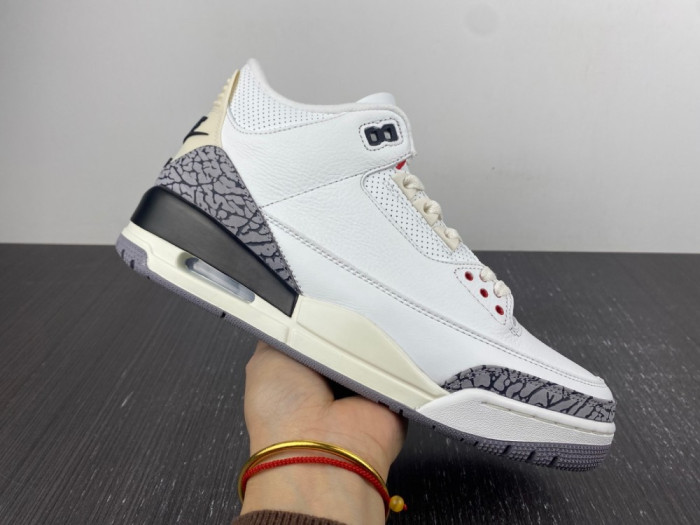 Air Jordan 3 White Cement Reimagined Shoes  DN3707-100