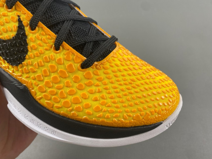 NIKE KOBE 6 PROTRO “LIGHTBULB” BLACK YELLOW  429659-700
