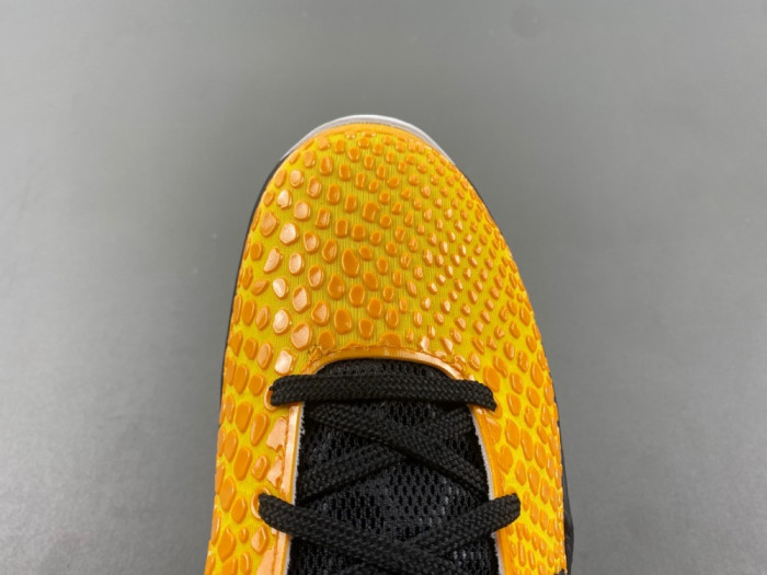 NIKE KOBE 6 PROTRO “LIGHTBULB” BLACK YELLOW  429659-700