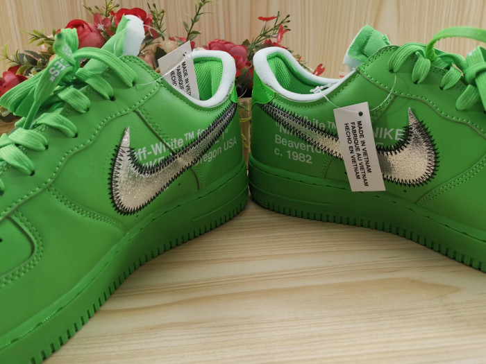 Nike Air Force 1 Low OFF-WHITE Brooklyn  DX1419-300