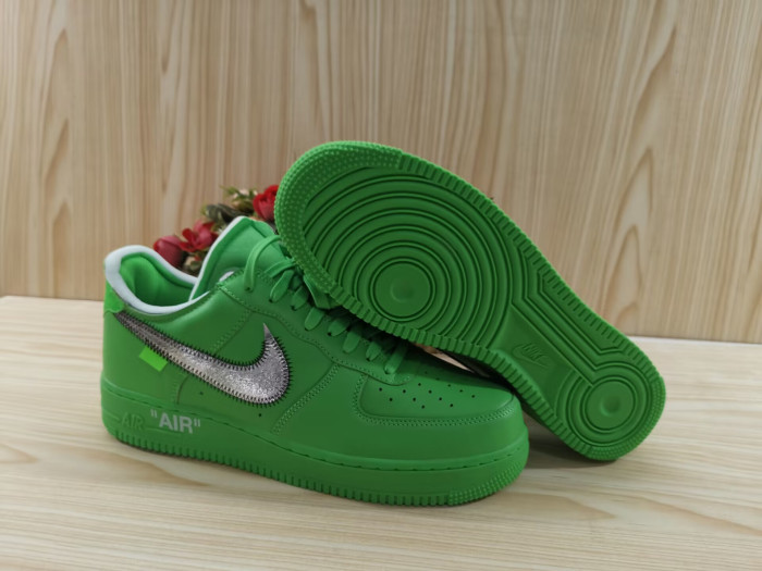 Nike Air Force 1 Low OFF-WHITE Brooklyn  DX1419-300