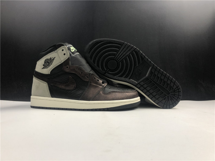 AIR JORDAN 1  HIGH LIGHT ARMY 555088 -033